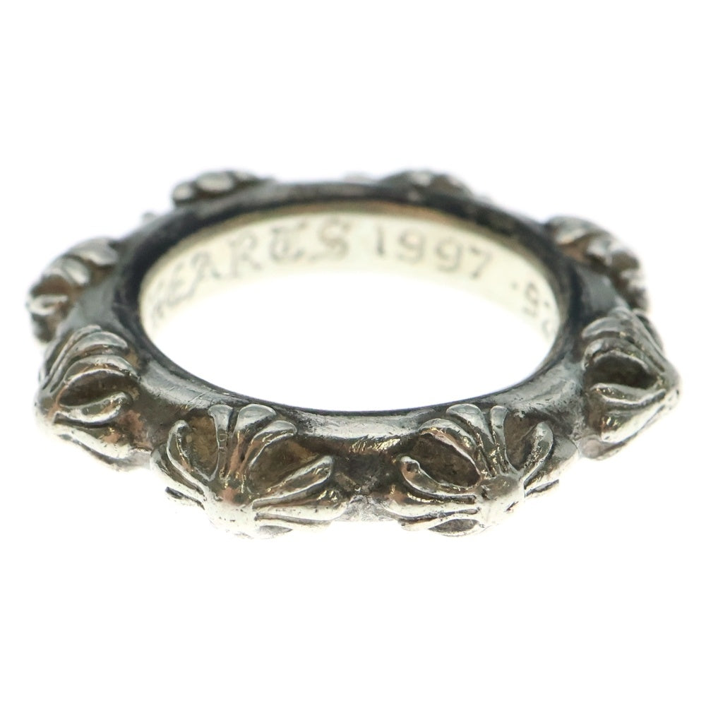 CHROME HEARTS(クロムハーツ) CROSS BAND クロスバンド リング シルバー BCA342