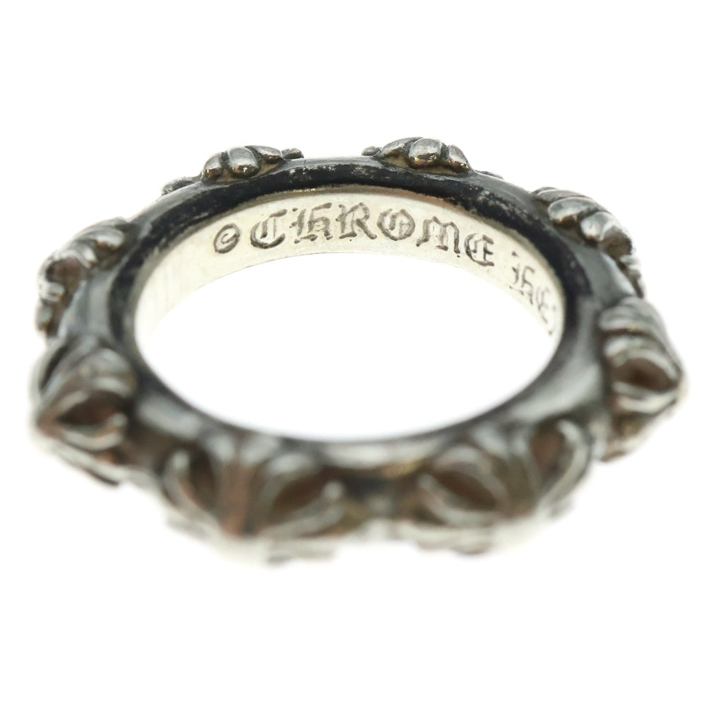 CHROME HEARTS(クロムハーツ) CROSS BAND クロスバンド リング シルバー BCA342