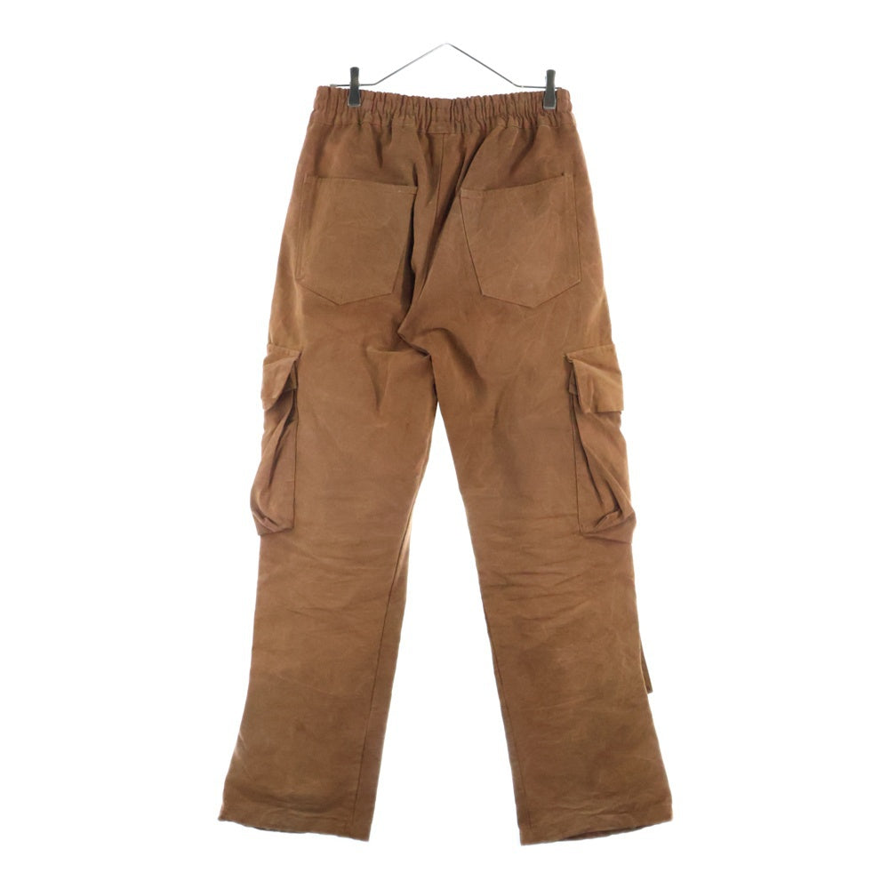 ASKYURSELF(アスクユアセルフ) KIM DUONG FLARE CARGO PANTS フレアカーゴパンツ ブラウン