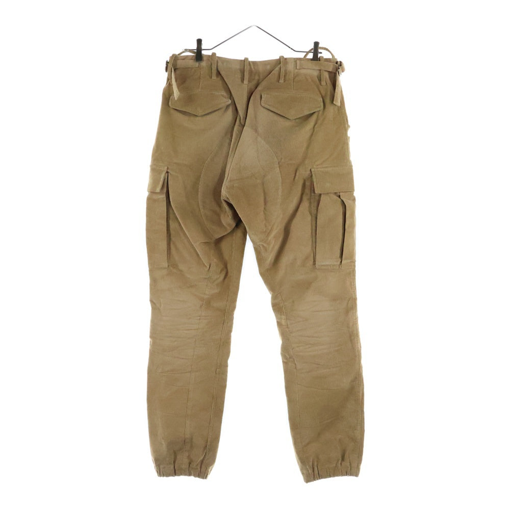 FAITH CONNEXION(フェイスコネクション) コーデュロイ カーゴパンツ ベージュ EMW21306