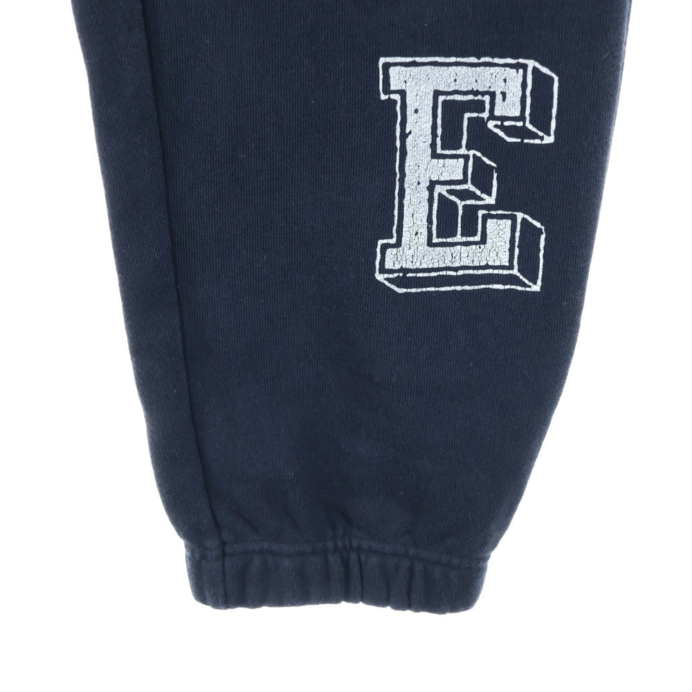 CELINE(セリーヌ) 24SS 2Z689670Q セーズクラックドエフェクト プリント入りルーズロング スウェットパンツ ブラック