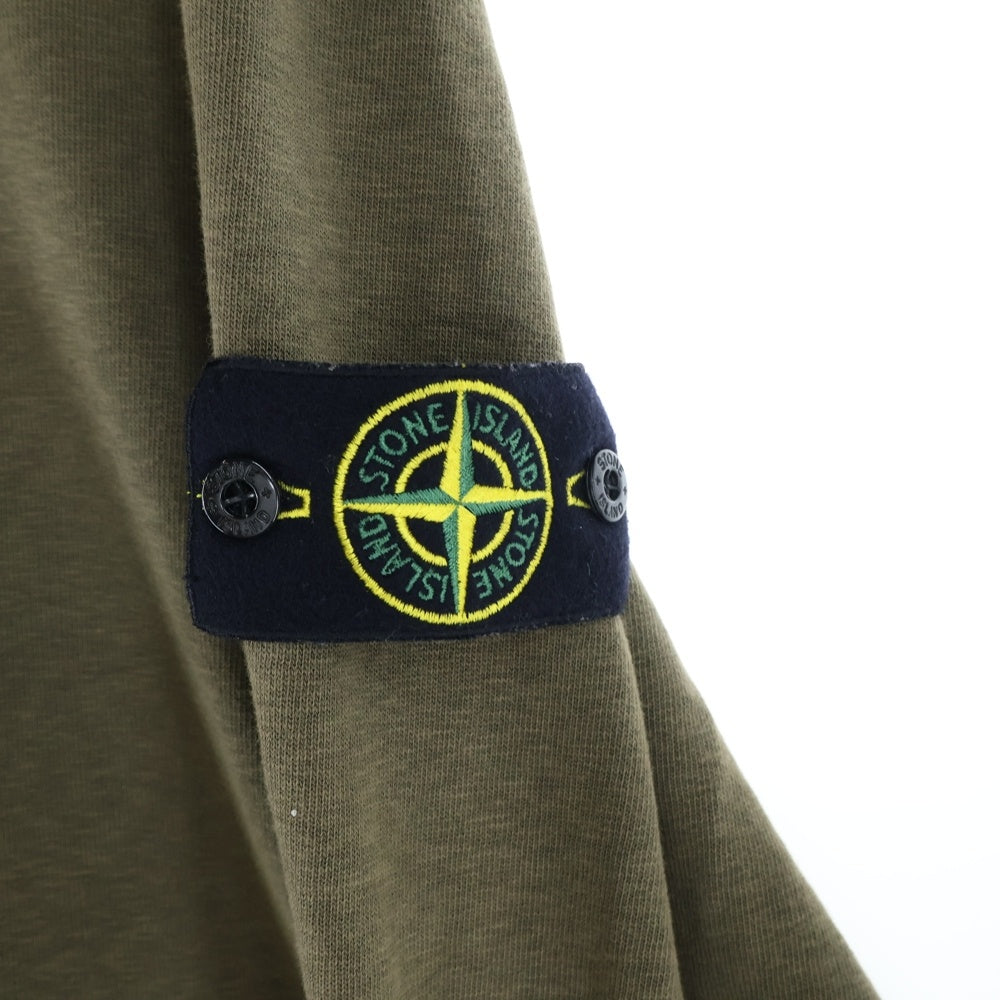 STONE ISLAND(ストーンアイランド) Garment Dyed Old Effect Hoodie 691566161 ガーメントダイ エフェクト プルオーバーパーカー フーディー カーキ