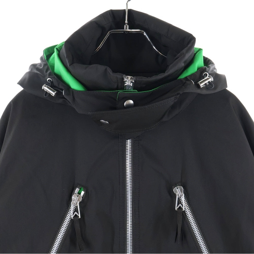 BOTTEGA VENETA(ボッテガヴェネタ) Zipper detail nylon technical jacket 664601 V03U0 ジッパーテクニカルジャケット ダークブラウン