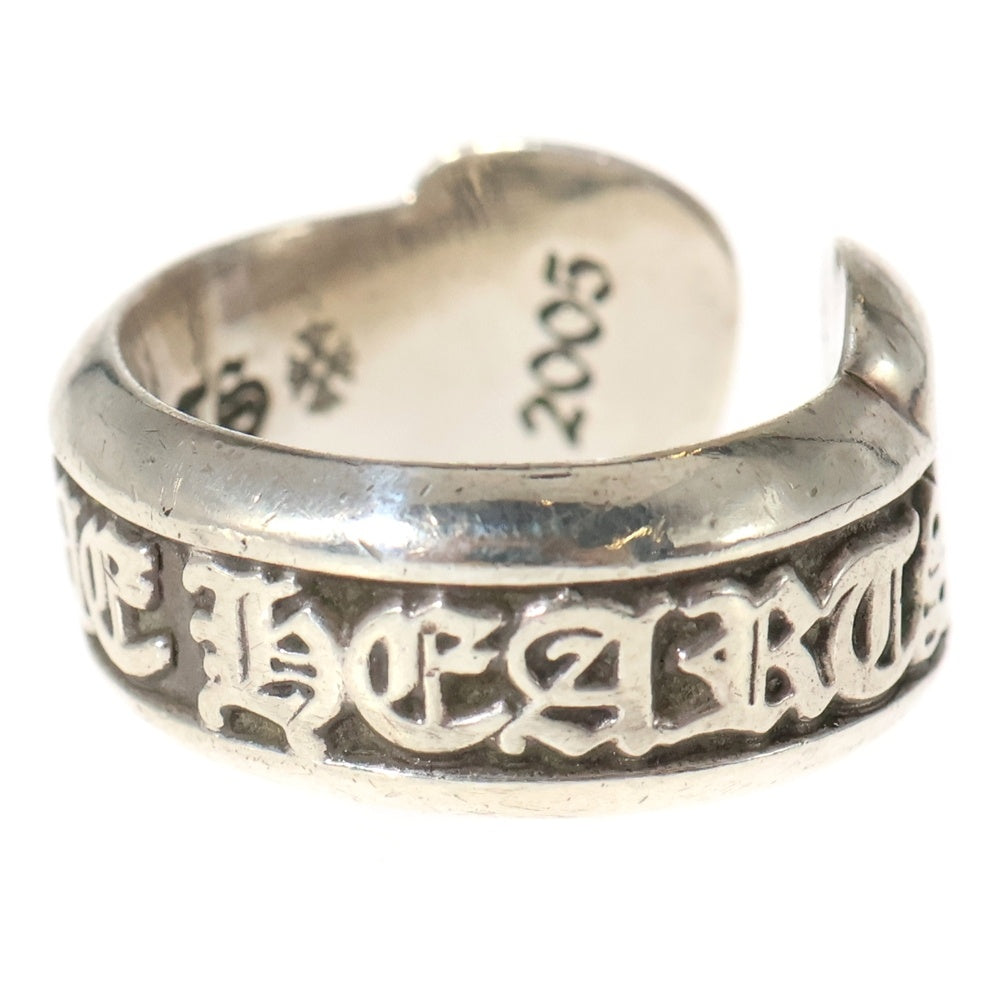CHROME HEARTS(クロムハーツ) SM SCROLL LABEL スモールスクロールラベル リング シルバー BCA413
