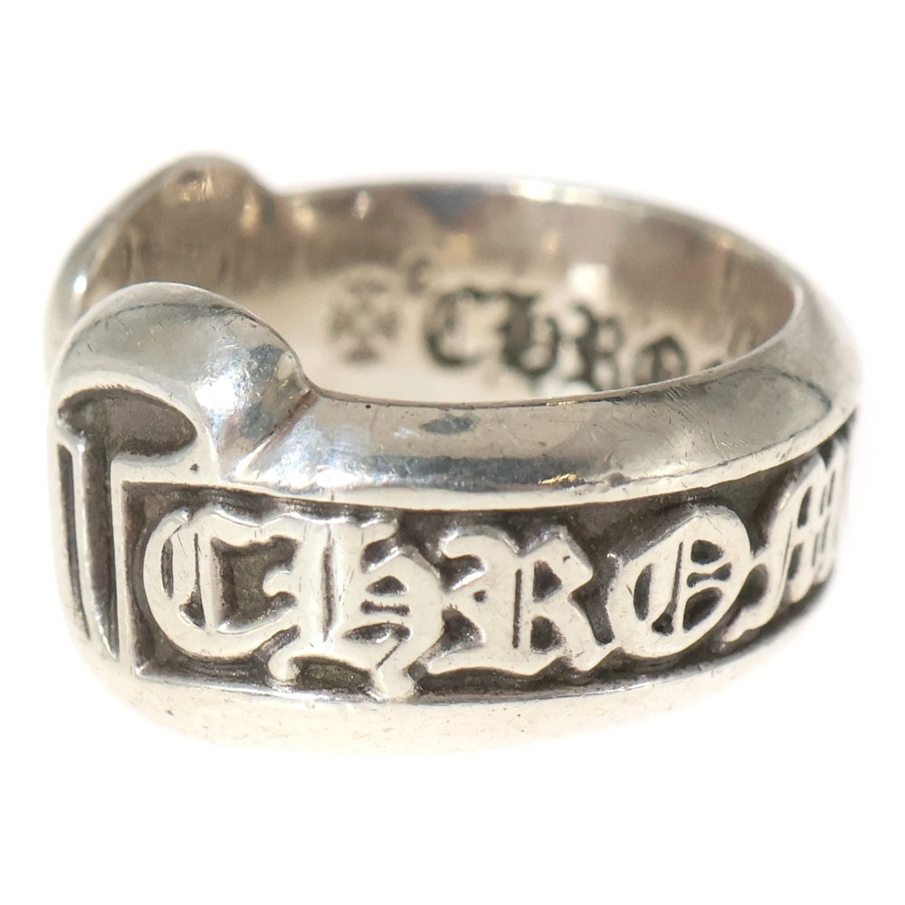 CHROME HEARTS(クロムハーツ) SM SCROLL LABEL スモールスクロールラベル リング シルバー BCA413