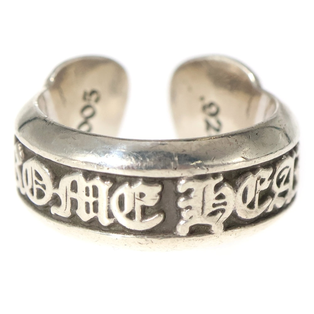 CHROME HEARTS(クロムハーツ) SM SCROLL LABEL スモールスクロールラベル リング シルバー BCA413