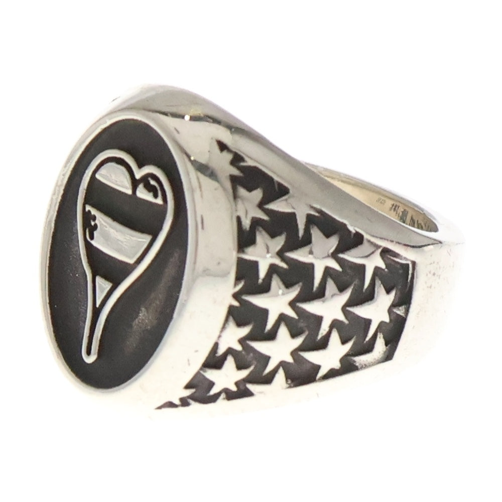 CHROME HEARTS(クロムハーツ) PPO CAMEO STRIPED HEART カメオ シルバーリング