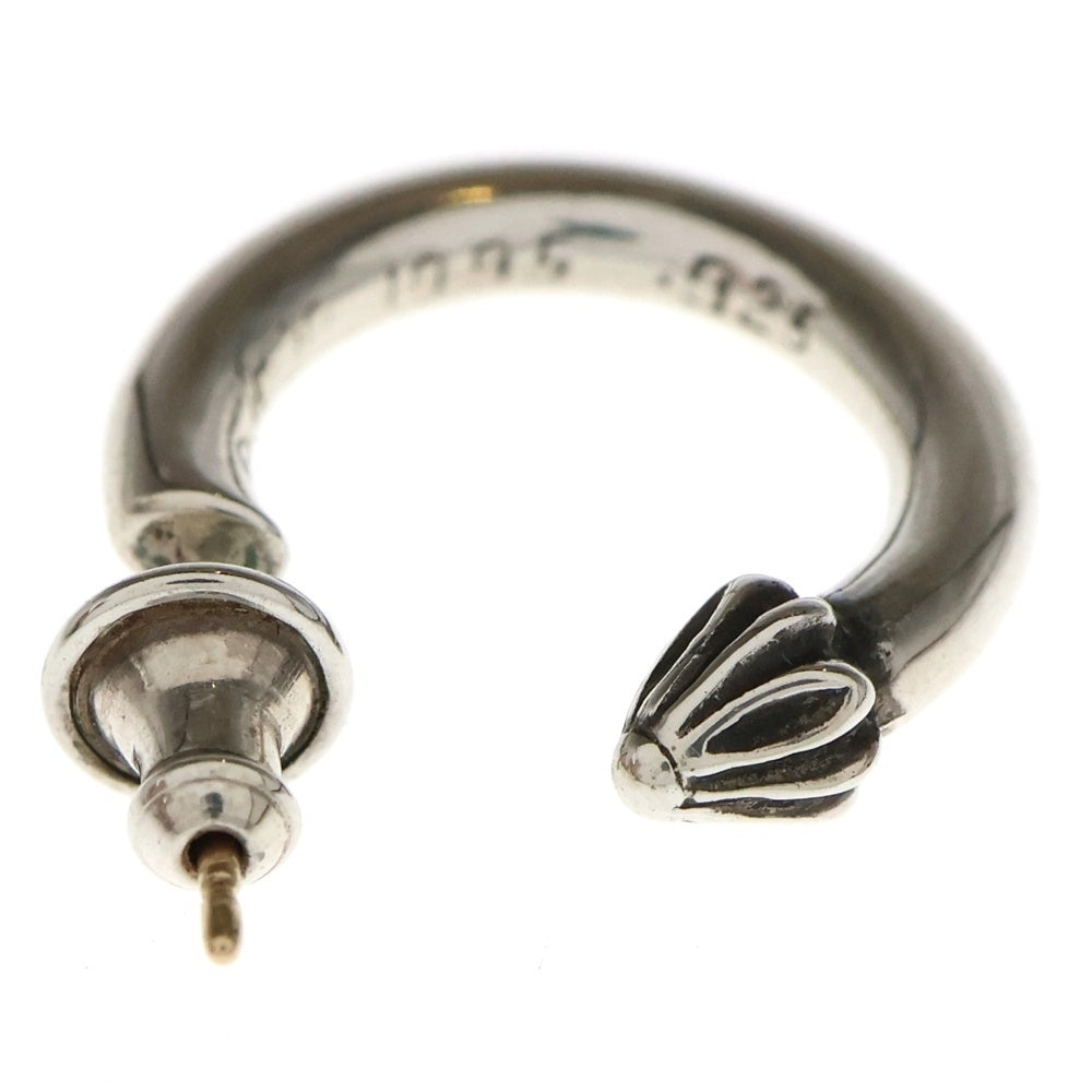 CHROME HEARTS(クロムハーツ) HOOP PLAIN プレーン フープピアス シルバー BCA101