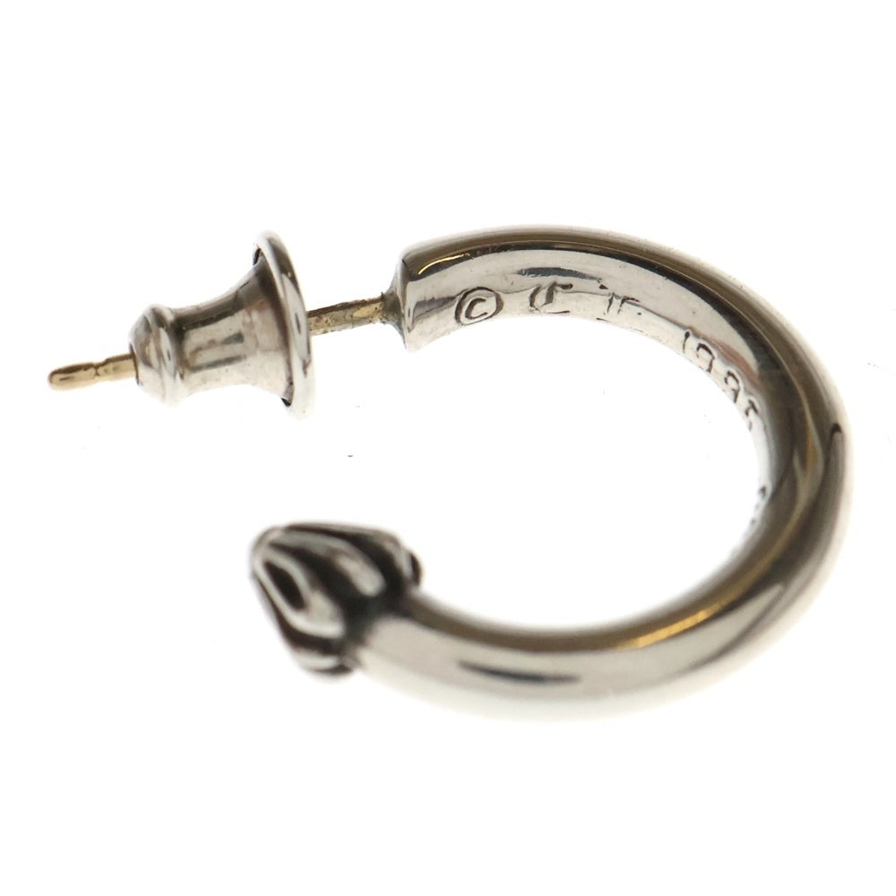 CHROME HEARTS(クロムハーツ) HOOP PLAIN プレーン フープピアス シルバー BCA101