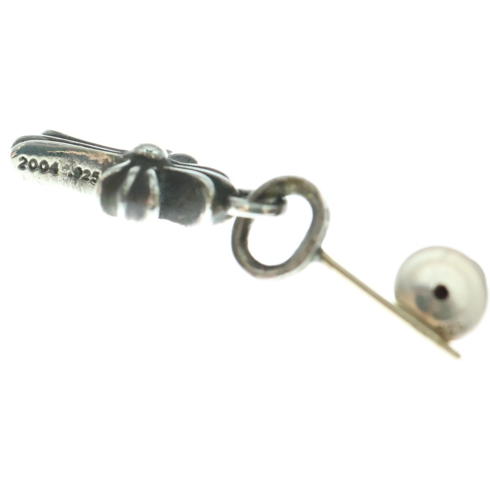 CHROME HEARTS(クロムハーツ) BBY F PPRCHN ベイビーファットクロス ドロップピアス シルバー BCA090