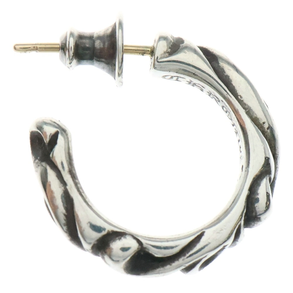 CHROME HEARTS(クロムハーツ) HOOP SCROOL スクロール フープピアス シルバー BCA102