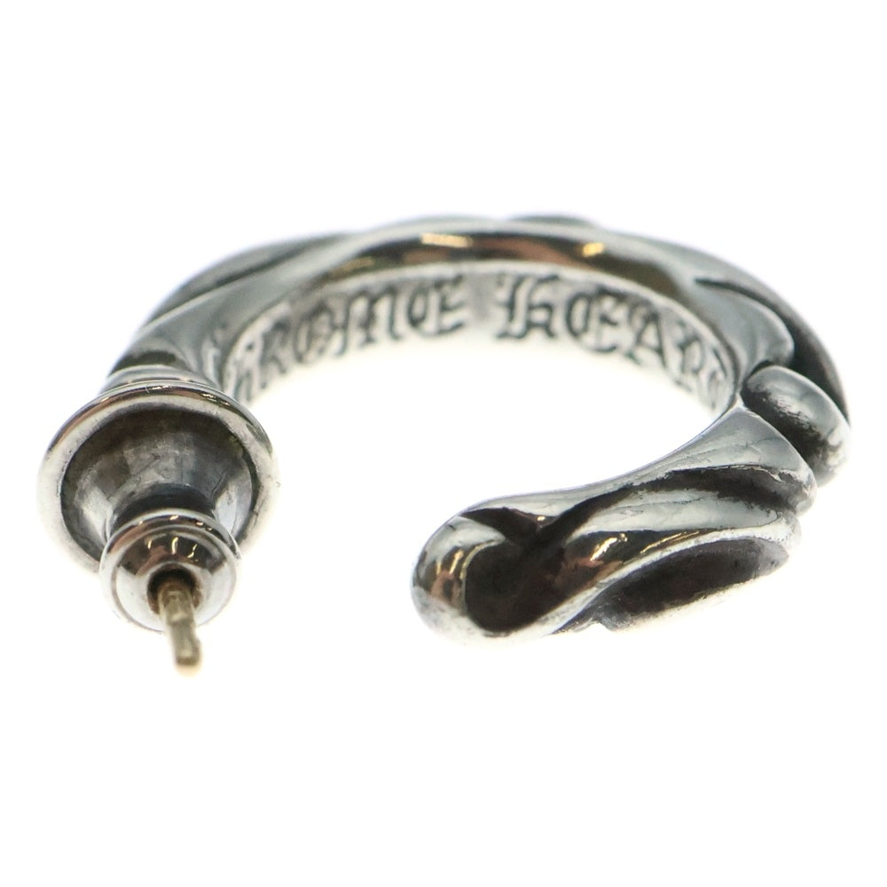 CHROME HEARTS(クロムハーツ) HOOP SCROOL スクロール フープピアス シルバー BCA102