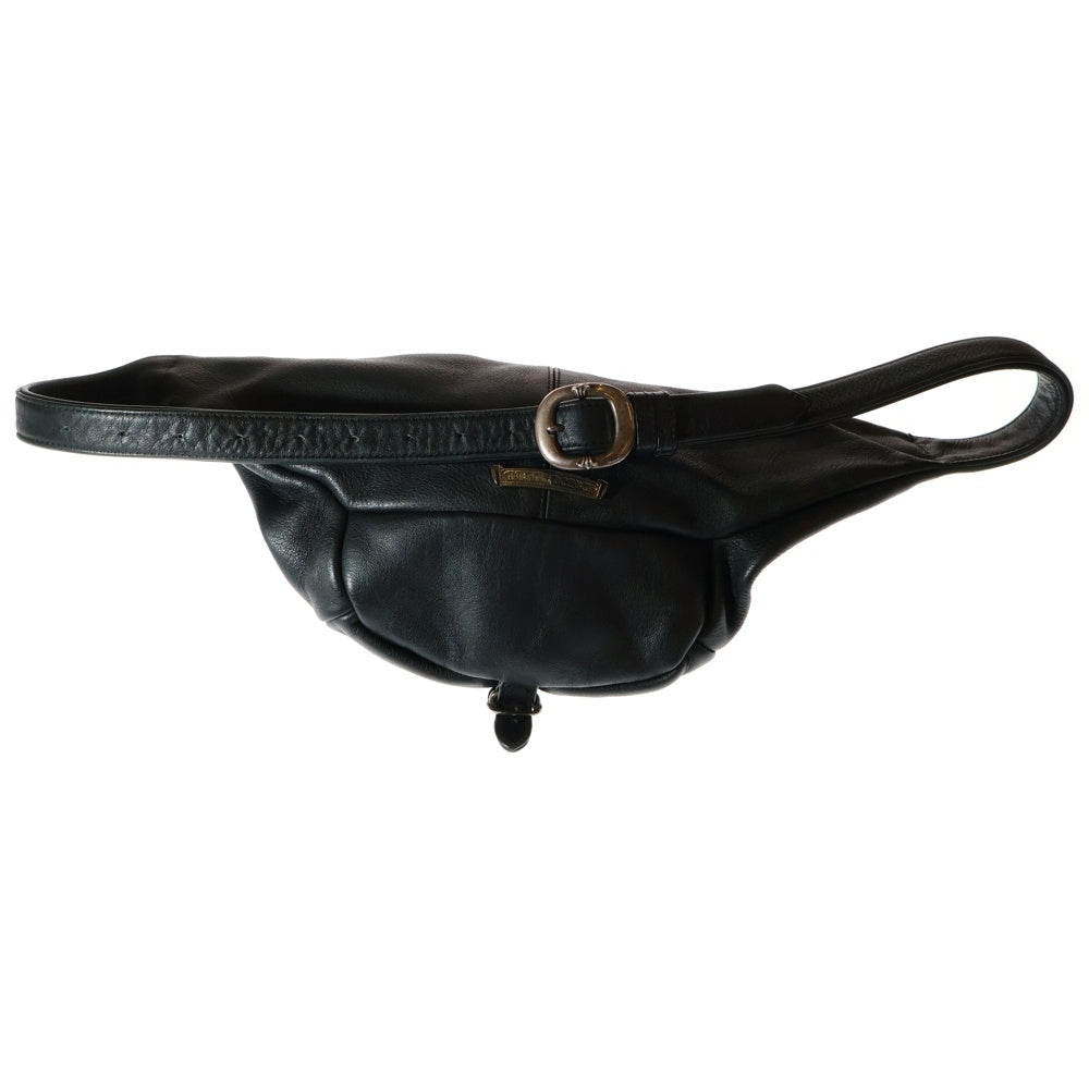 CHROME HEARTS(クロムハーツ) #1 SNAT PACK スナットパック ダガージップ ガンスリンガーベルト レザーウエストバッグ ブラック BCA378