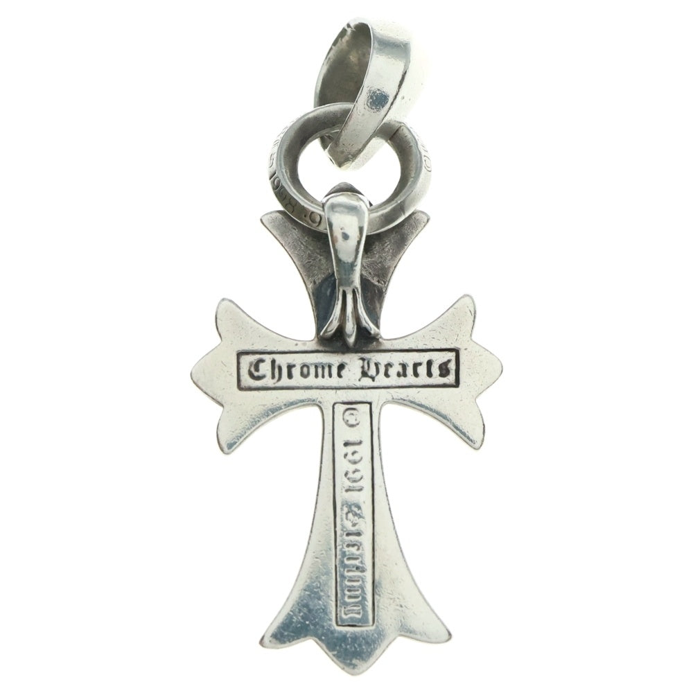 CHROME HEARTS(クロムハーツ) CH CRS SML W/BALE Wベイル スモールCHクロス ペンダントトップ シルバー BCA218