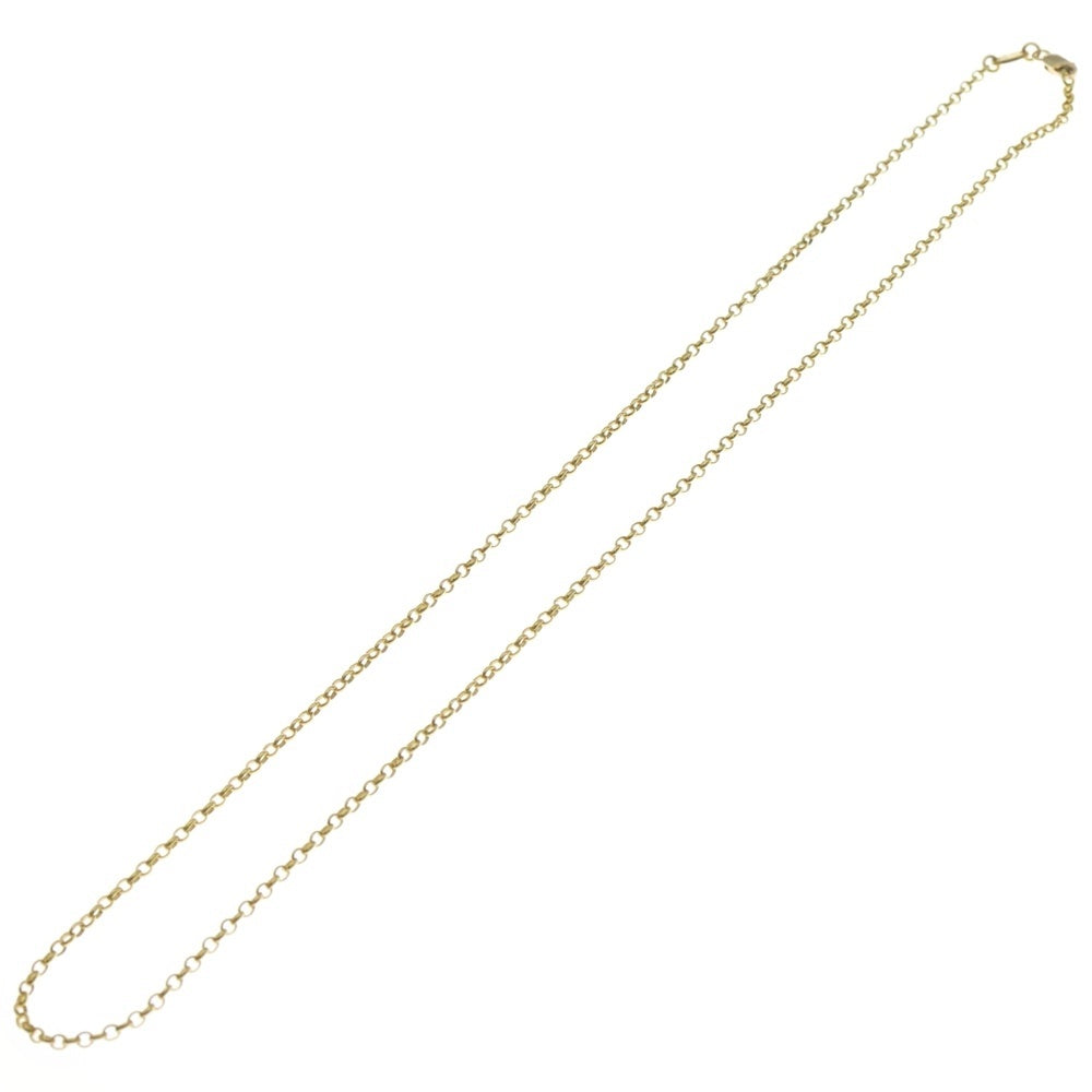 CHROME HEARTS(クロムハーツ) 22K NECKCHAIN R20 ロールチェーンネックレス 20inch ゴールド BCA011