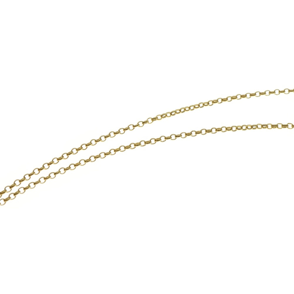 CHROME HEARTS(クロムハーツ) 22K NECKCHAIN R20 ロールチェーンネックレス 20inch ゴールド BCA011