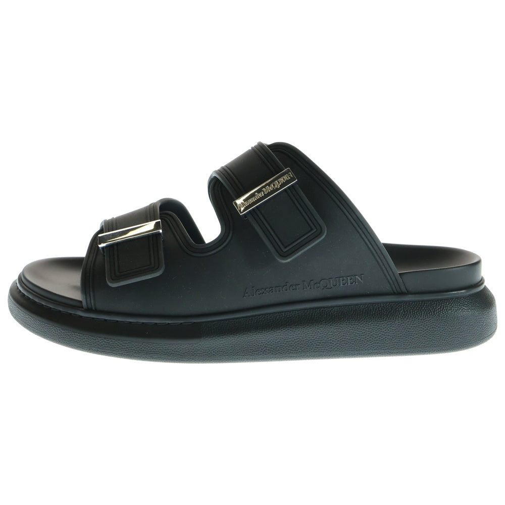 Alexander McQueen(アレキサンダーマックイーン) ハイブリッドスライドサンダル ブラック 663563