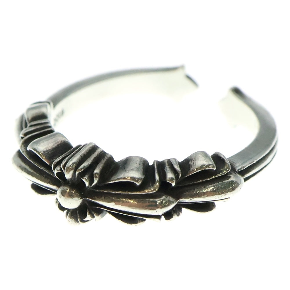 CHROME HEARTS(クロムハーツ) BABY CLSC ベイビークラシックダブルフローラルリング シルバー