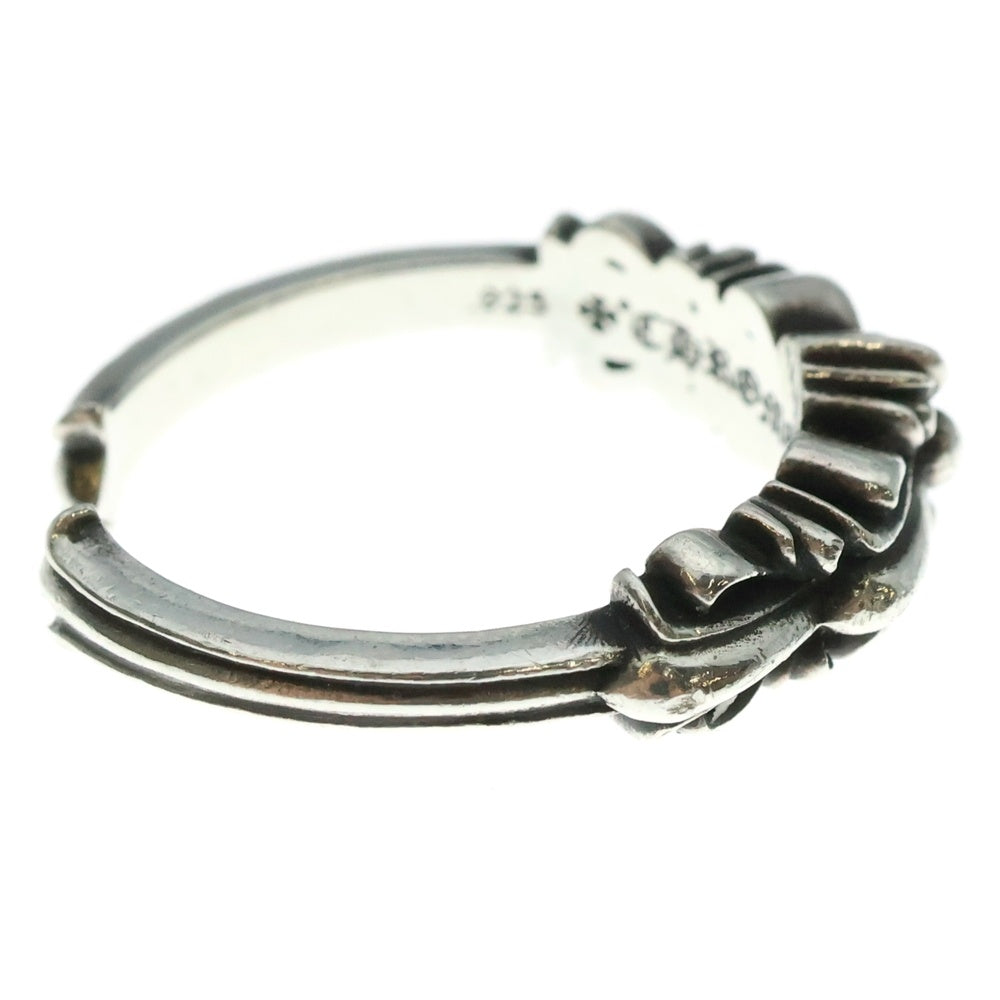 CHROME HEARTS(クロムハーツ) BABY CLSC ベイビークラシックダブルフローラルリング シルバー