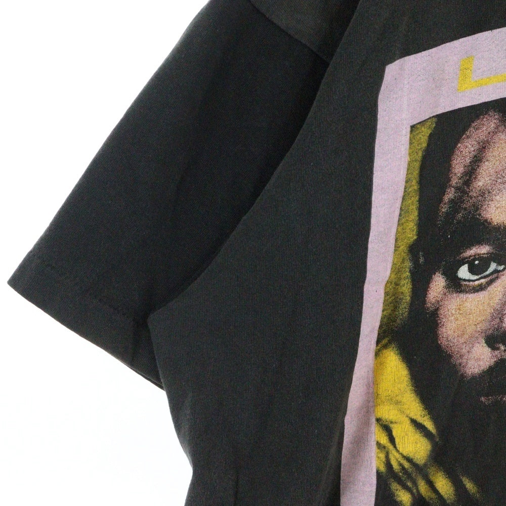 VINTAGE(ヴィンテージ) 90's Luther Vandross Power Of Love ルーサーヴァンドロス プリントTシャツ 半袖カットソー ブラック