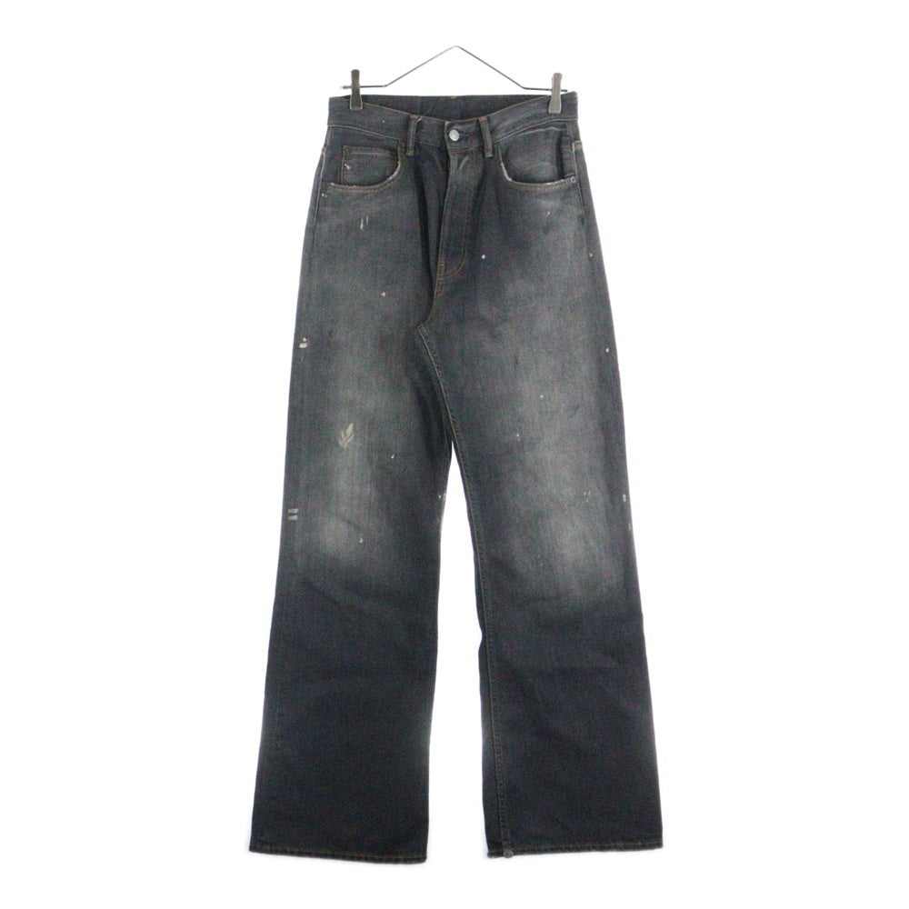 Acne Studios(アクネ ストゥディオズ) 2021M BLACK TRAFALGAR ルーズフィット ブラックデニムパンツ ブラック B00393
