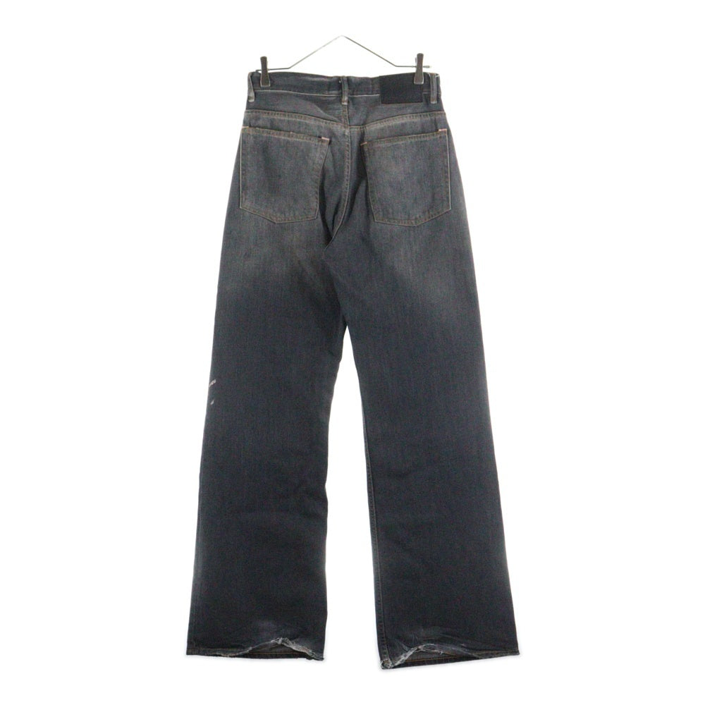 Acne Studios(アクネ ストゥディオズ) 2021M BLACK TRAFALGAR ルーズフィット ブラックデニムパンツ ブラック B00393