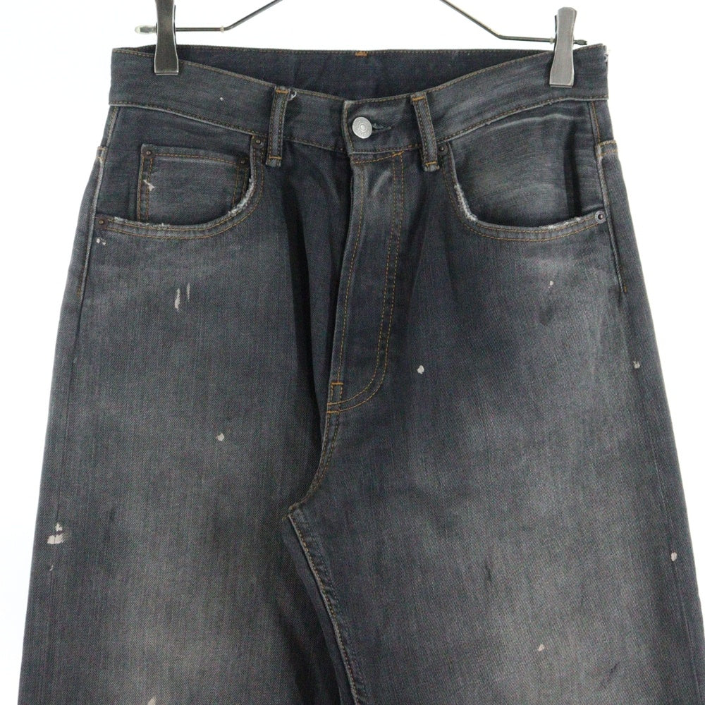 Acne Studios(アクネ ストゥディオズ) 2021M BLACK TRAFALGAR ルーズフィット ブラックデニムパンツ ブラック B00393