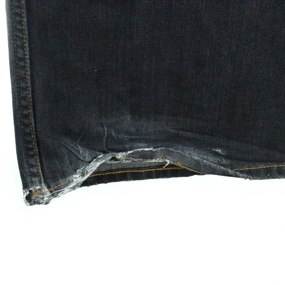 Acne Studios(アクネ ストゥディオズ) 2021M BLACK TRAFALGAR ルーズフィット ブラックデニムパンツ ブラック B00393