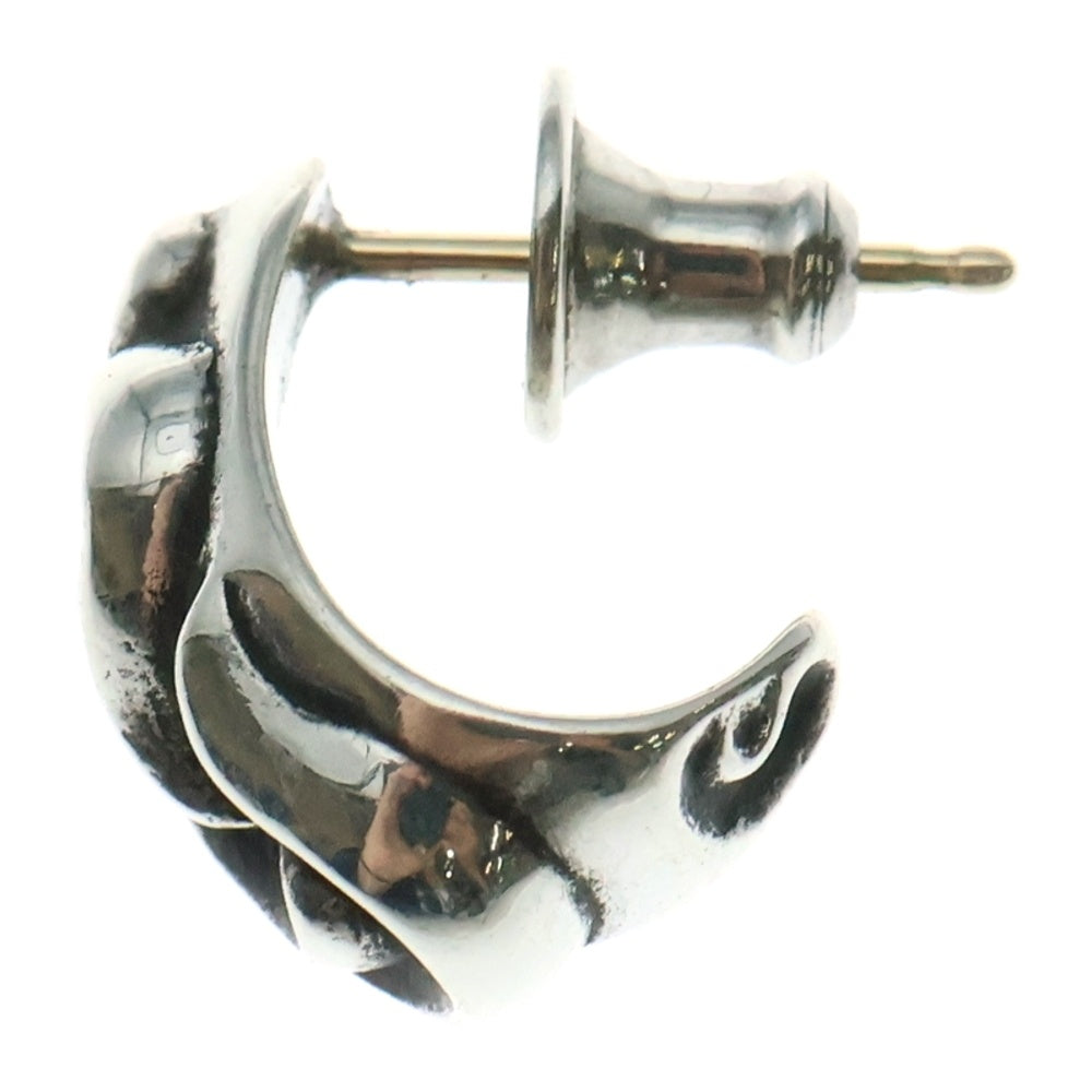 クロムハーツ　カーブドティアドロップピアス クロムハーツ（Chrome Hearts）ピアス カーブド ティアドロップ