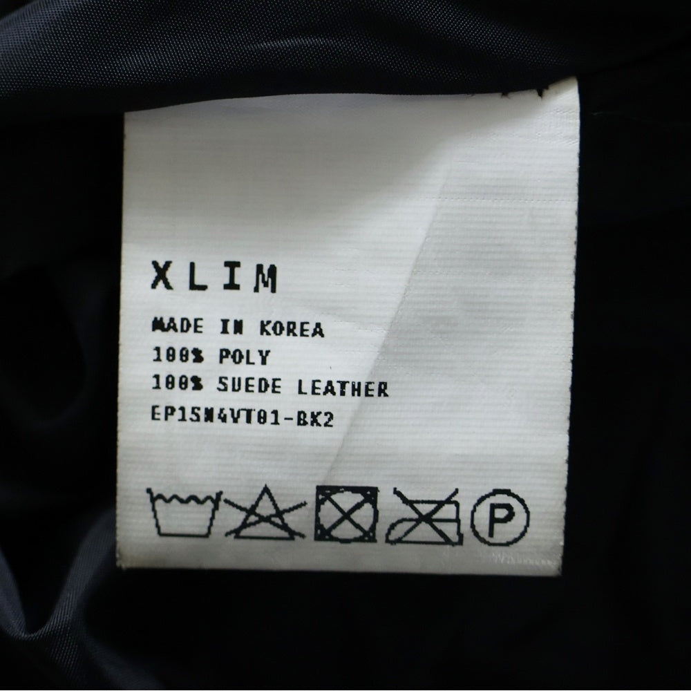 XLIM(エクスリム) コーデュロイ切替ダウンベスト EP1SM4VT01-BK2
