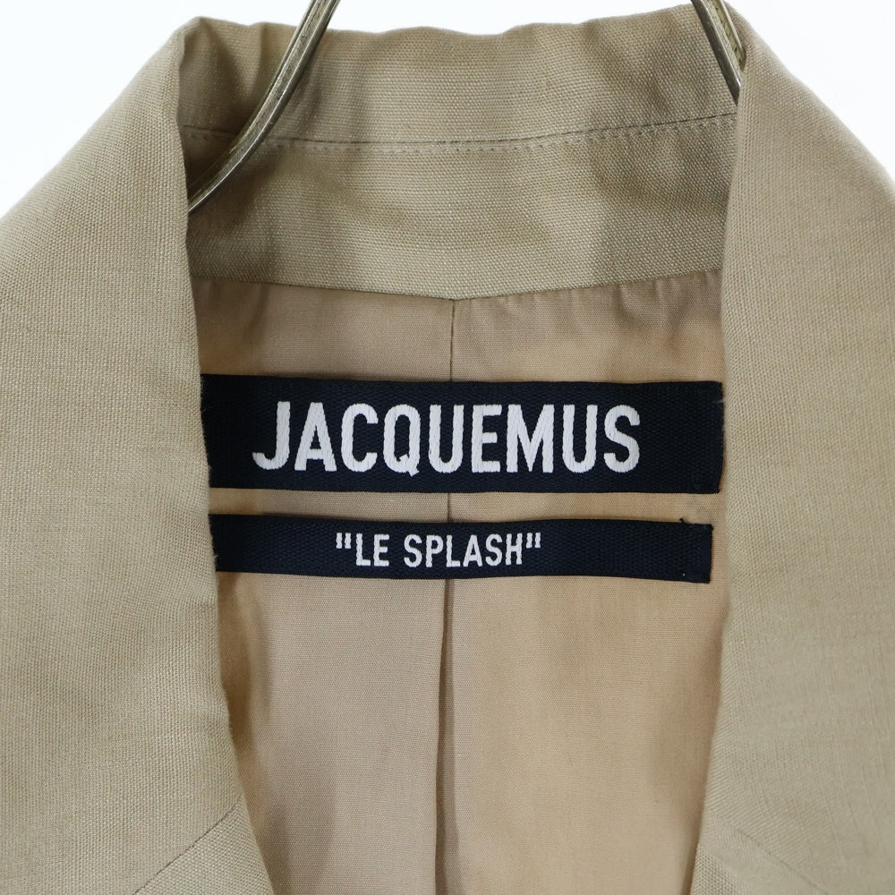 JACQUEMUS(ジャックムス) 22SS LE SPLASHシングルテーラードジャケット ベージュ