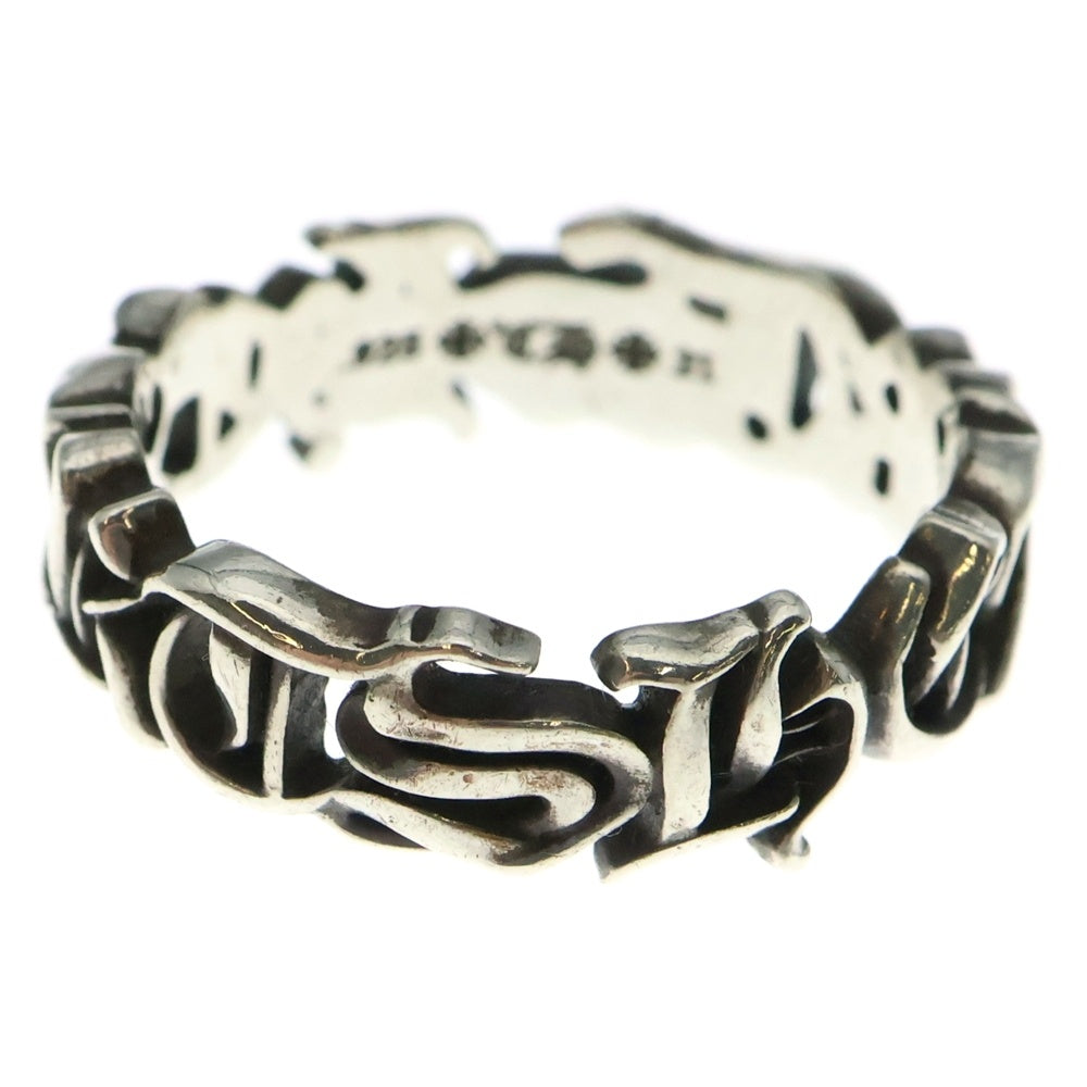 CHROME HEARTS(クロムハーツ) SCRIPT BAND スクリプトバンド リング シルバー