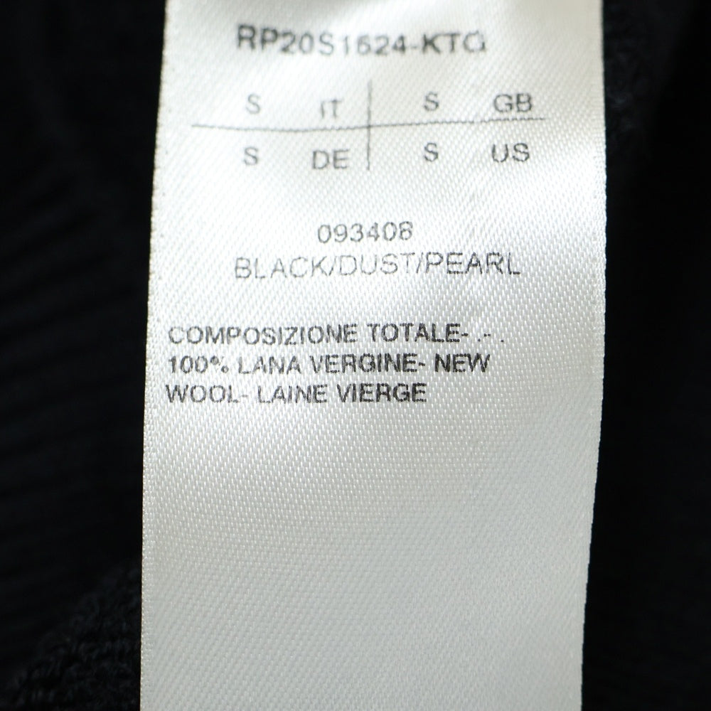 Rick Owens(リックオウエンス) 20SS クロップドボーダー切替ニットRP20S1624-KTG レディース