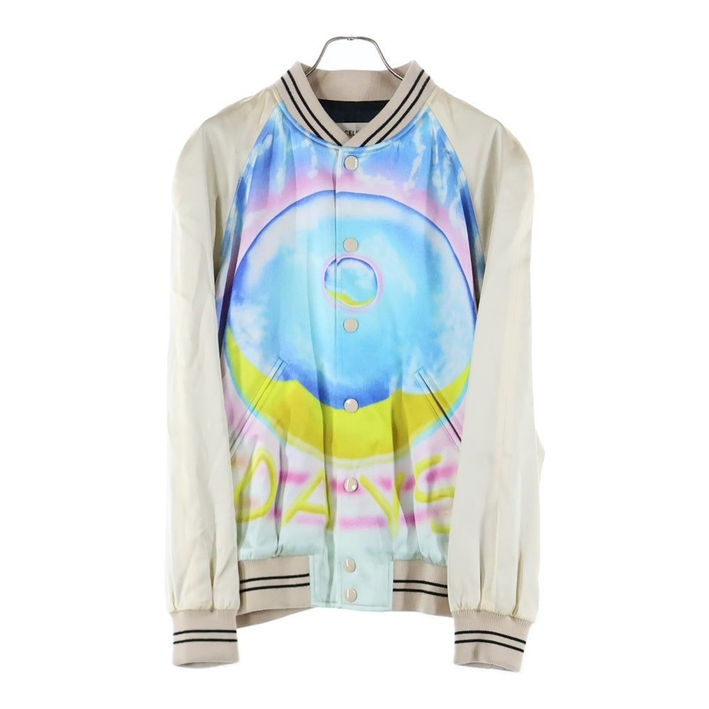 CELINE(セリーヌ) 22SS Teddy Jacket With Satin Artist Print サテンアーティストプリント テディジャケット 2V28H353Q マルチカラー