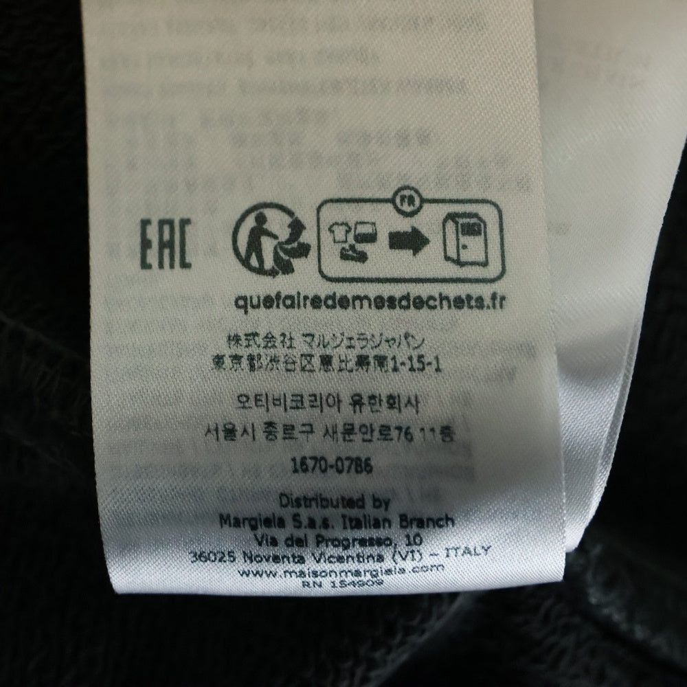 Maison Margiela 0(メゾンマルジェラ) 25SS STAMP LOGO SWEATSHIRT スタンプ ロゴ スウェットシャツ