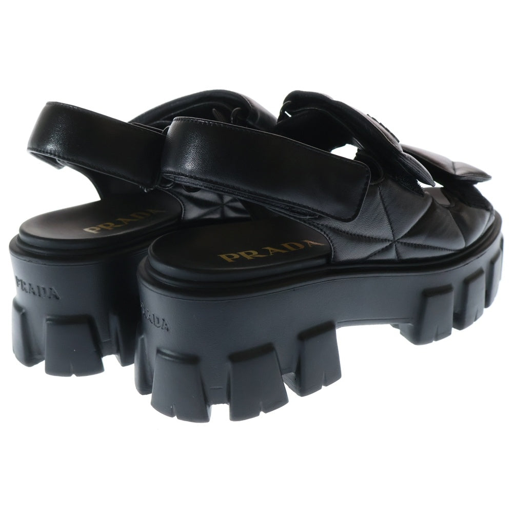 PRADA(プラダ) モノリス ナッパレザー サンダル