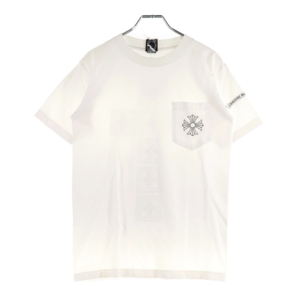 CHROME HEARTS(クロムハーツ) OLD Maribu Framed Cross Tee マリブ限定 フレームクロスプリント 半袖Tシャツ カットソー ホワイト