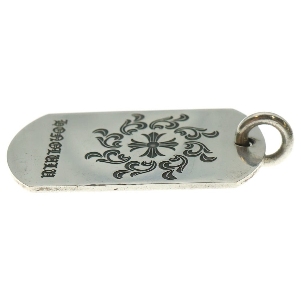 CHROME HEARTS(クロムハーツ) D TAG LRG LTD ホノルル限定 CHシャイン ラージドッグタグ ネックレストップ シルバー