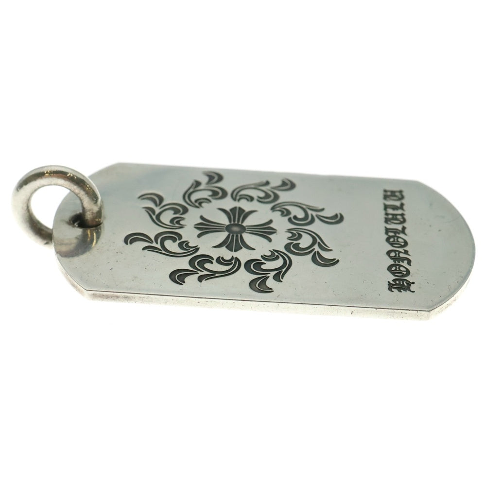 CHROME HEARTS(クロムハーツ) D TAG LRG LTD ホノルル限定 CHシャイン ラージドッグタグ ネックレストップ シルバー