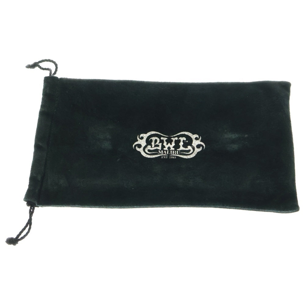 Bill Wall Leather/BWL(ビルウォールレザー) トライバルスカルボタン レザー ウォレット 長財布 レッド