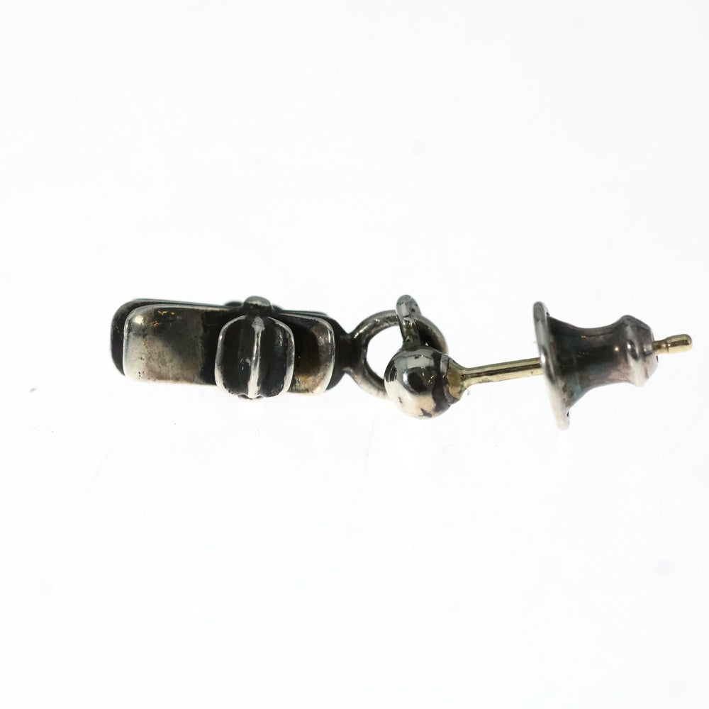 CHROME HEARTS(クロムハーツ) DRP STCK CH CRS スタックCHクロスドロップ シルバーピアス