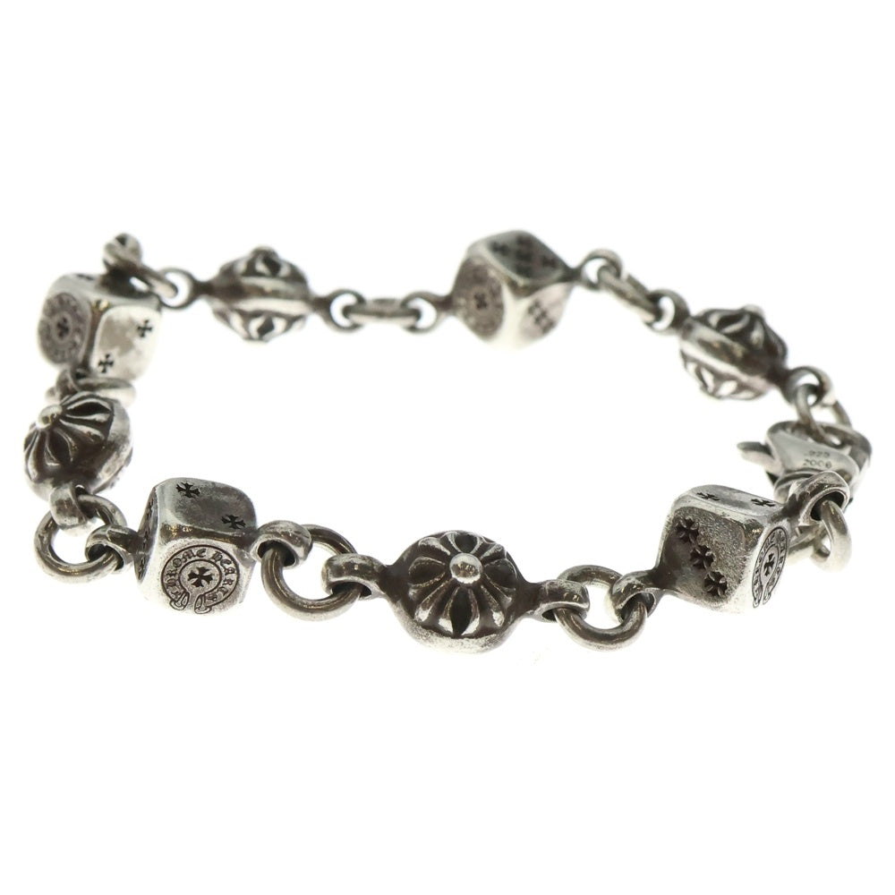 CHROME HEARTS(クロムハーツ) DICE NO1 CRSBL ダイスクロスボール ブレスレット シルバー