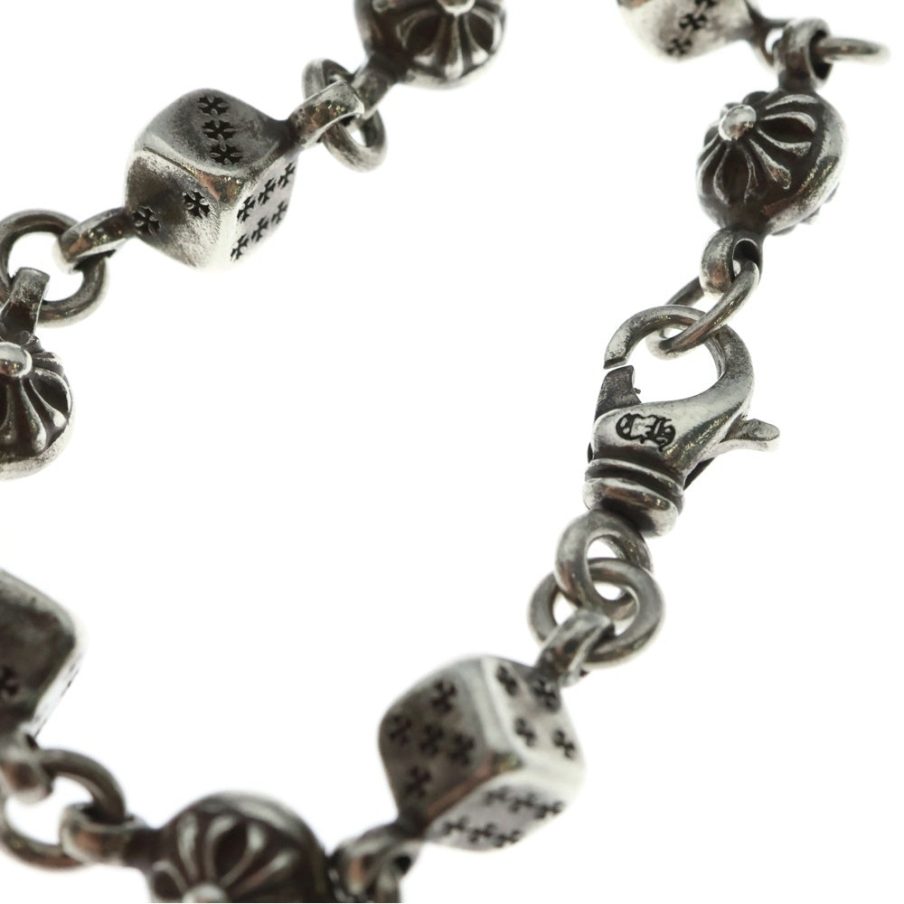 CHROME HEARTS(クロムハーツ) DICE NO1 CRSBL ダイスクロスボール ブレスレット シルバー