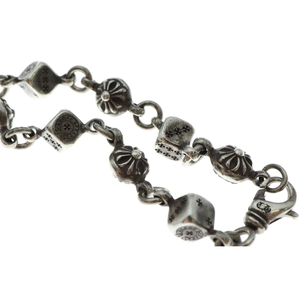 CHROME HEARTS(クロムハーツ) DICE NO1 CRSBL ダイスクロスボール ブレスレット シルバー