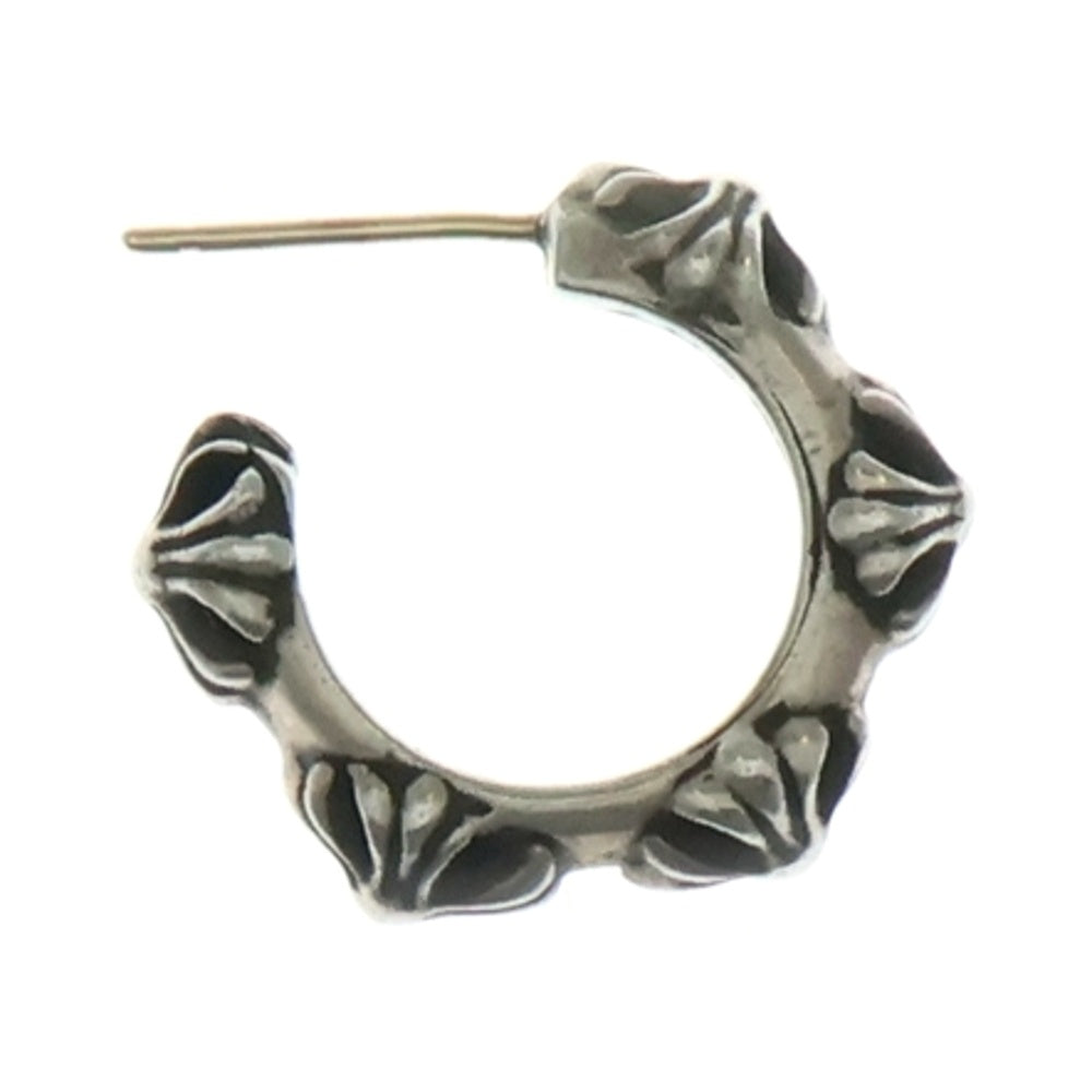 CHROME HEARTS(クロムハーツ) HOOP CROSS クロスバンド フープピアス シルバー BCA100