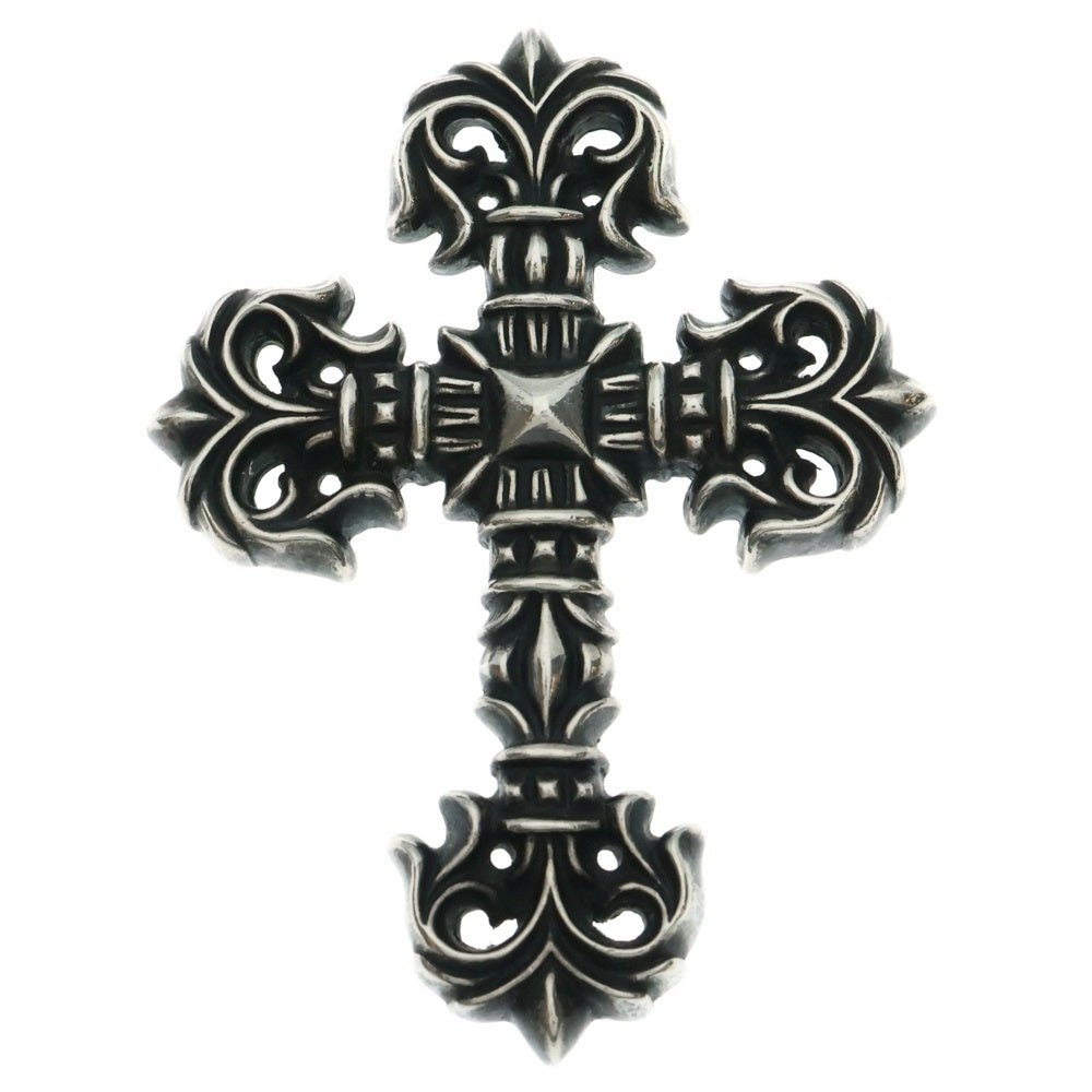 CHROME HEARTS(クロムハーツ) FILIG CROSS-SM LB フィリグリークロス ネックレストップ シルバー