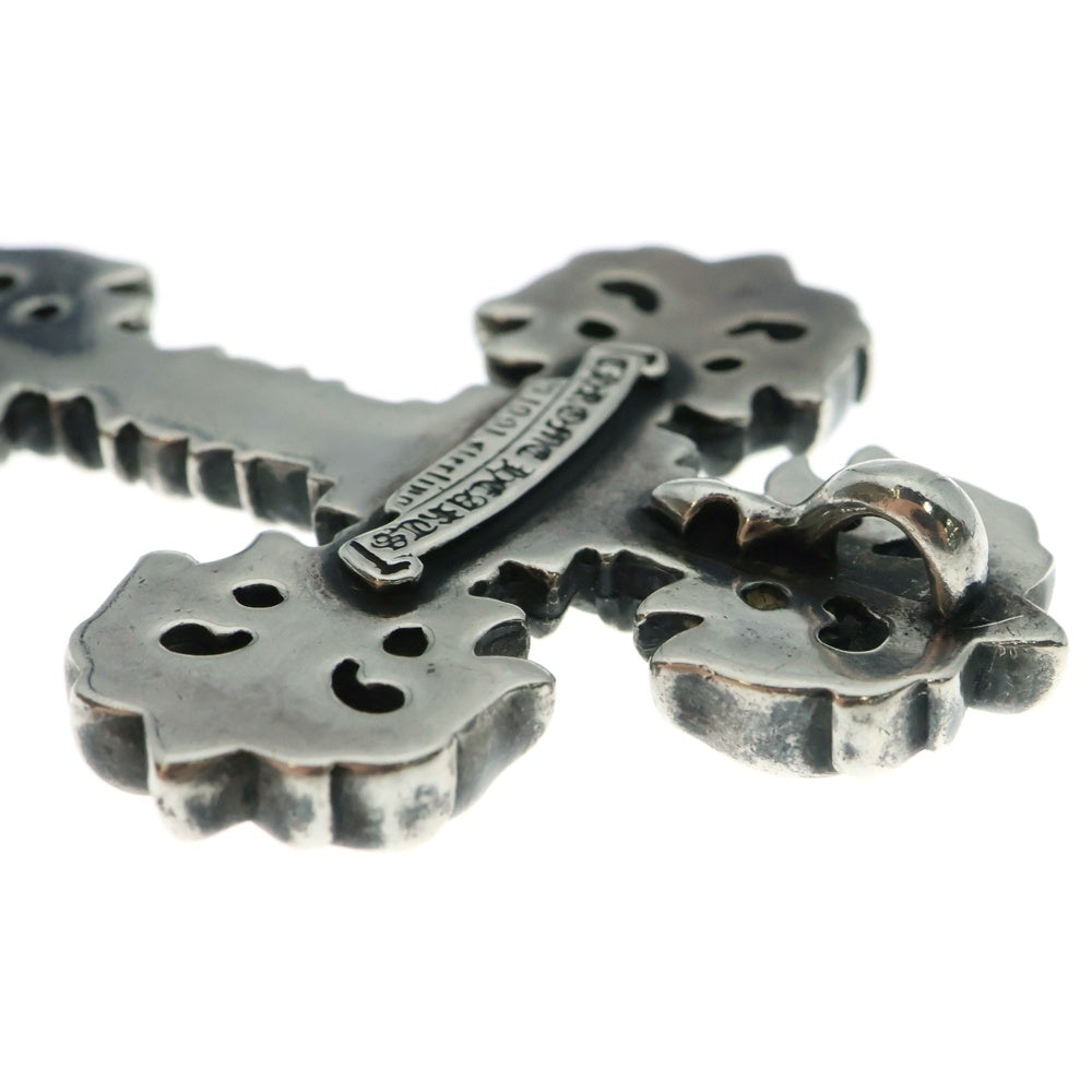 CHROME HEARTS(クロムハーツ) FILIG CROSS-SM LB フィリグリークロス ネックレストップ シルバー