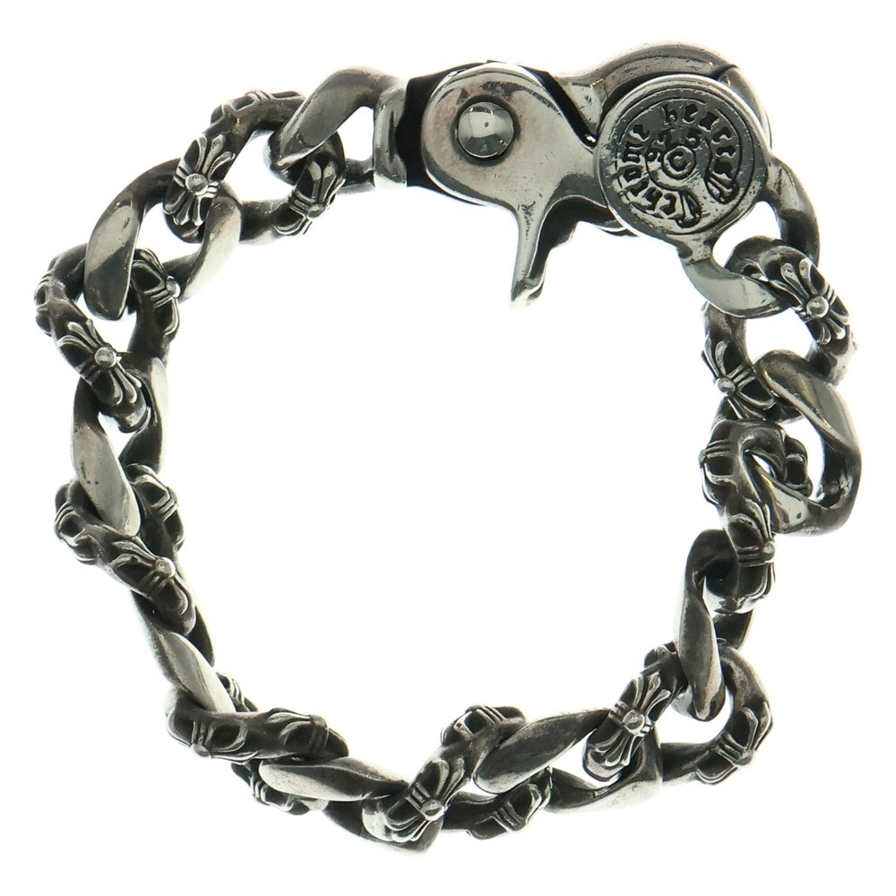 CHROME HEARTS(クロムハーツ) OLD FNCY CHN LNK ファンシーリンククリップブレスレット 15リンク シルバー BCA145