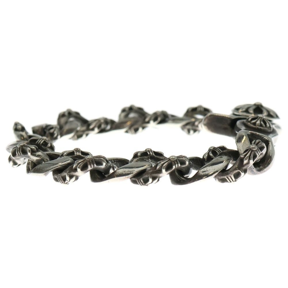 CHROME HEARTS(クロムハーツ) OLD FNCY CHN LNK ファンシーリンククリップブレスレット 15リンク シルバー BCA145