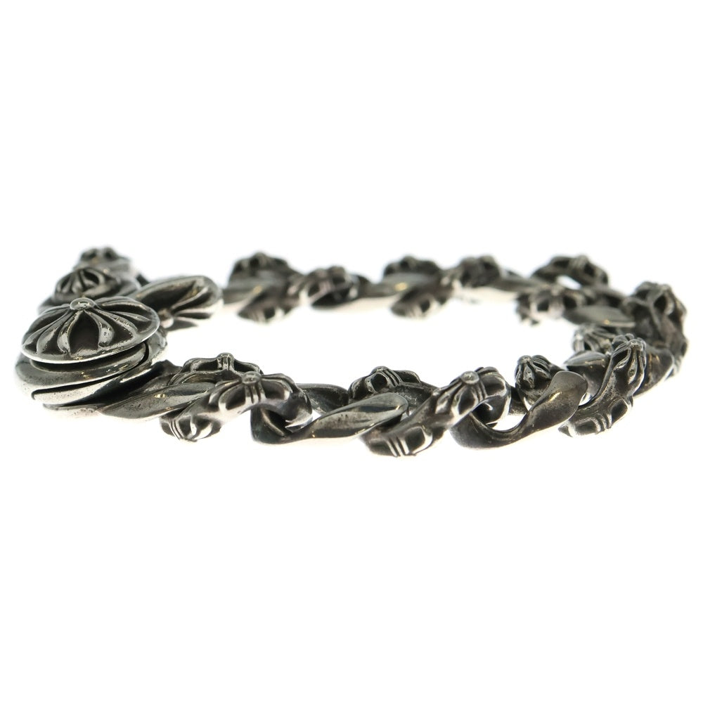 CHROME HEARTS(クロムハーツ) OLD FNCY CHN LNK ファンシーリンククリップブレスレット 15リンク シルバー BCA145